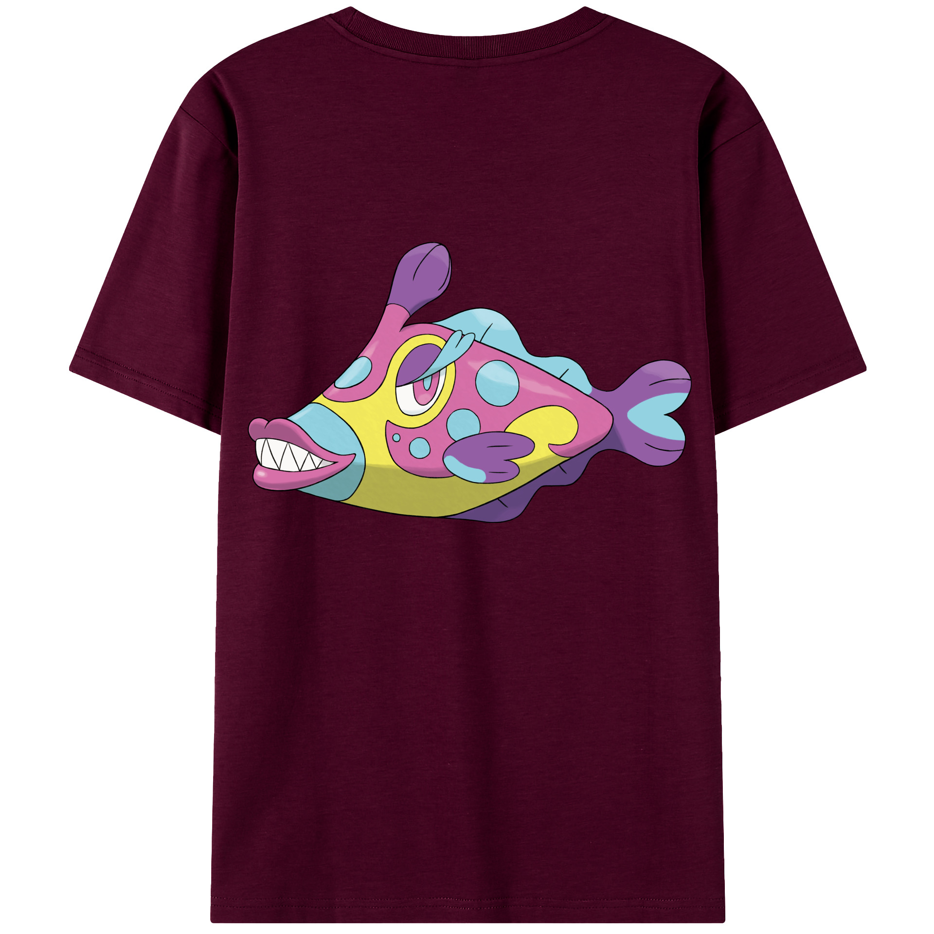 （画像用） ポケットモンスター Pokémon レディース半袖Tシャツ(バックプリント)